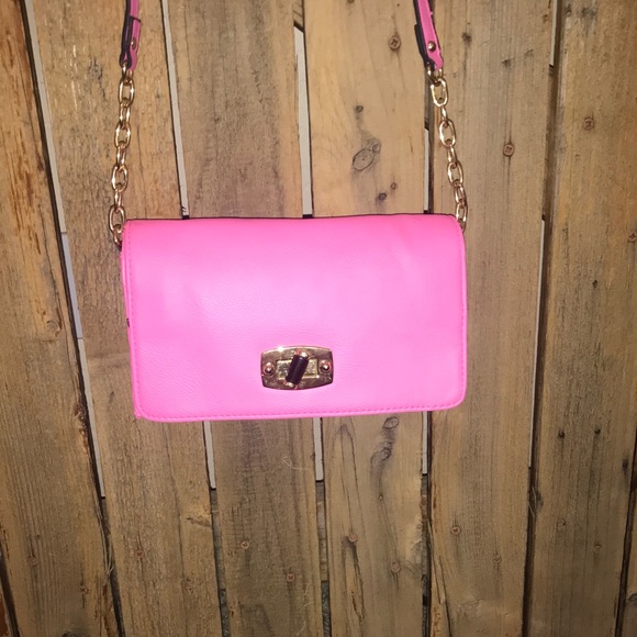 Merona Handbags - Merona pink crossbody.